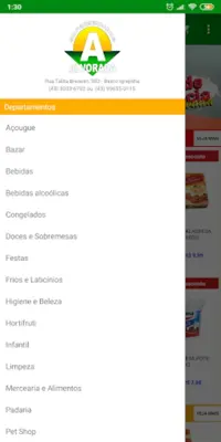 Supermercados Alvorada android App screenshot 6